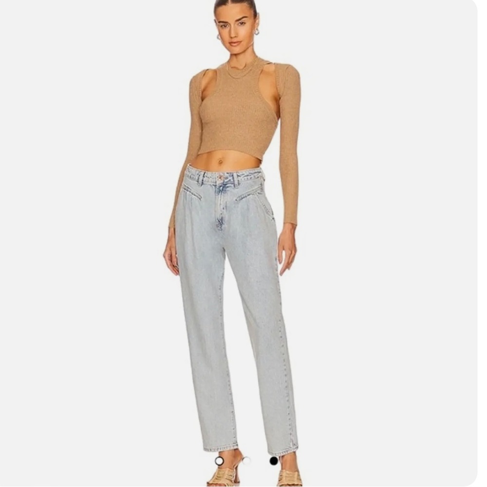 One Teaspoon streetwalker acid wash jeans, highrise 12 in, inseam 27 in